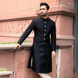 AMU Dark Sherwani - Ageless Class for the Cutting edge Man of his word